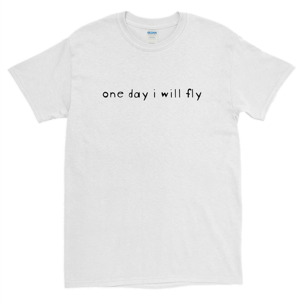 one day i will fly (clean white)